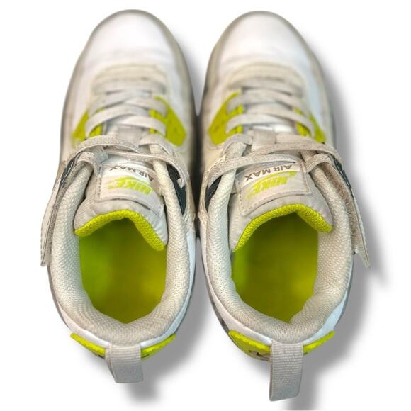 Nike Air Max 90 Kids GS Volt - Size 11C - Picture 9 of 11